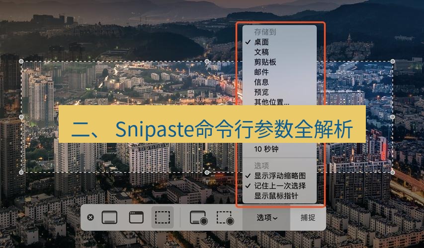 截图工具 二、 Snipaste命令行参数全解析