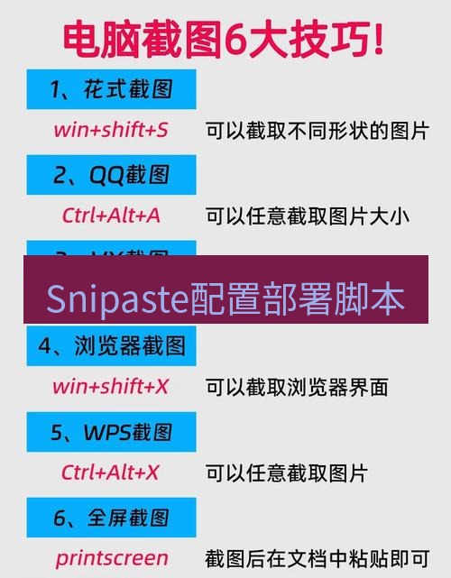 Snipaste配置文件(.ini)版本控制与团队共享：实现标准化截图环境部署