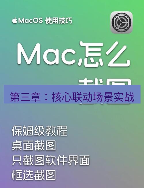 截图软件 第三章：核心联动场景实战