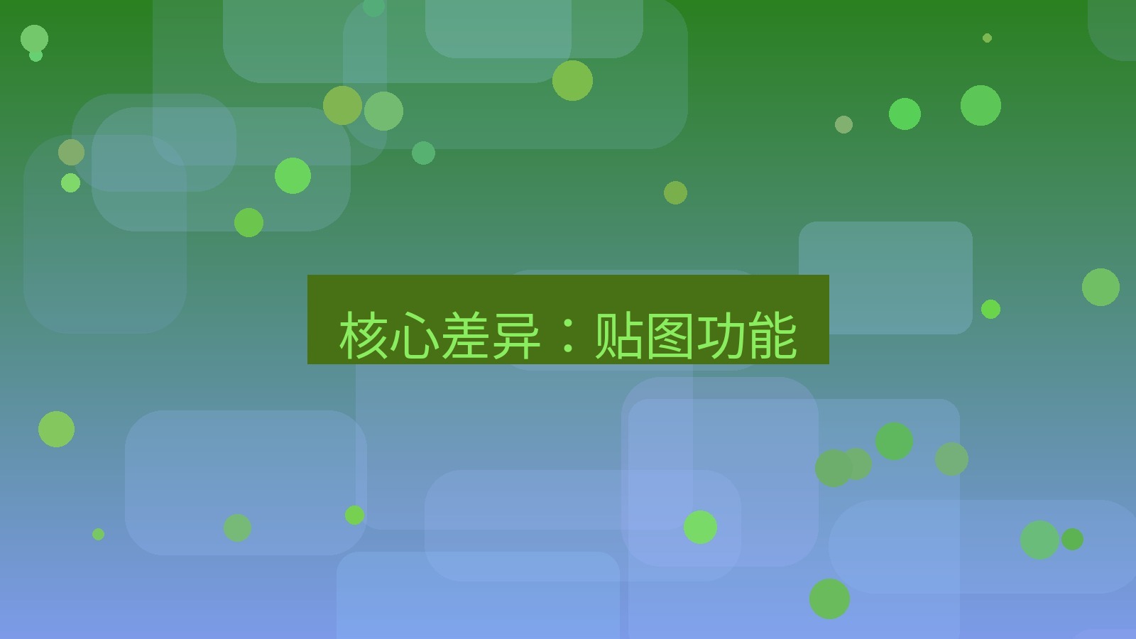 截图软件 核心差异：贴图功能