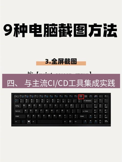 截图工具 四、 与主流CI/CD工具集成实践