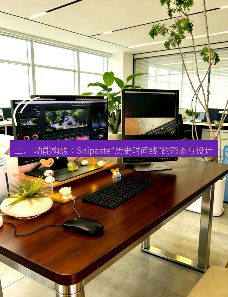 截图工具 二、 功能构想：Snipaste“历史时间线”的形态与设计