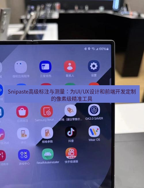 Snipaste高级标注与测量：为UI/UX设计和前端开发定制的像素级精准工具