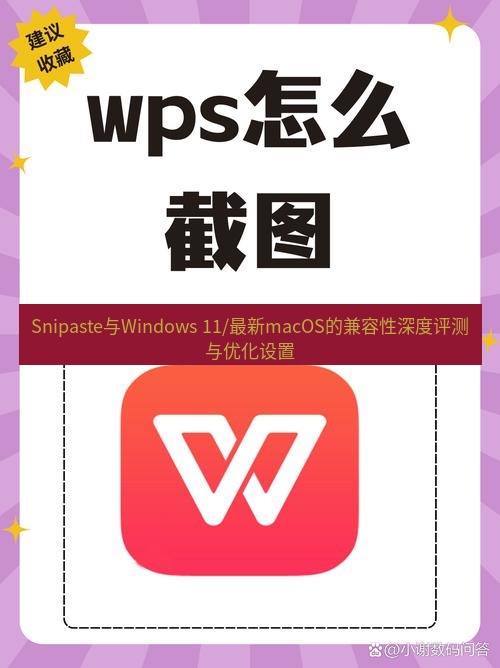 Snipaste与Windows 11/最新macOS的兼容性深度评测与优化设置